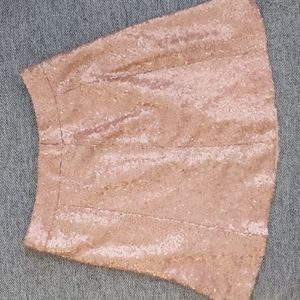 Short Sequin Skirt